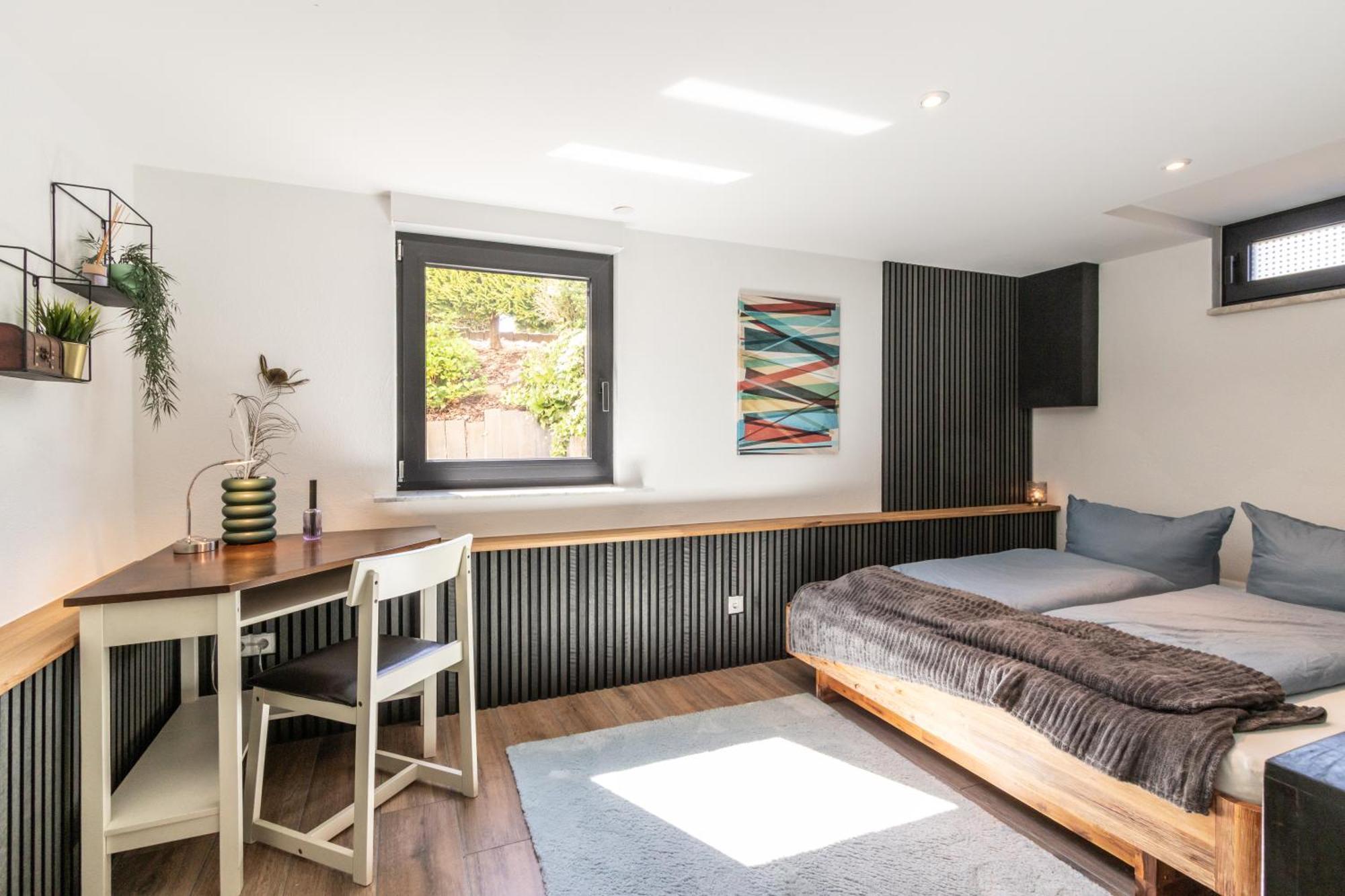 Eifelbergversteck Grosse Und Moderne Einliegerwohnung In มาเยิน ภายนอก รูปภาพ