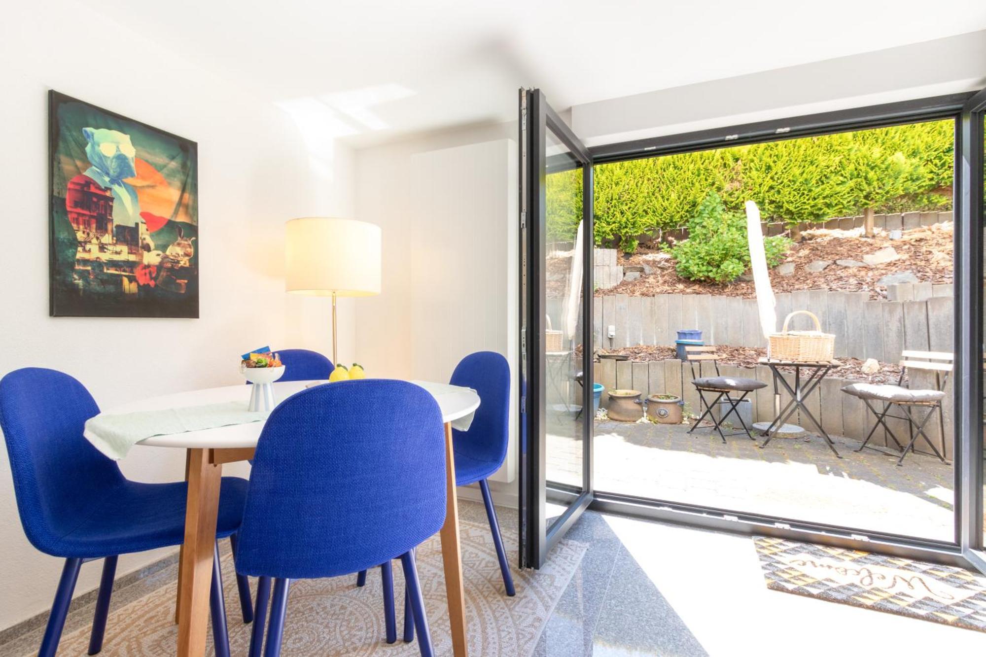 Eifelbergversteck Grosse Und Moderne Einliegerwohnung In มาเยิน ภายนอก รูปภาพ