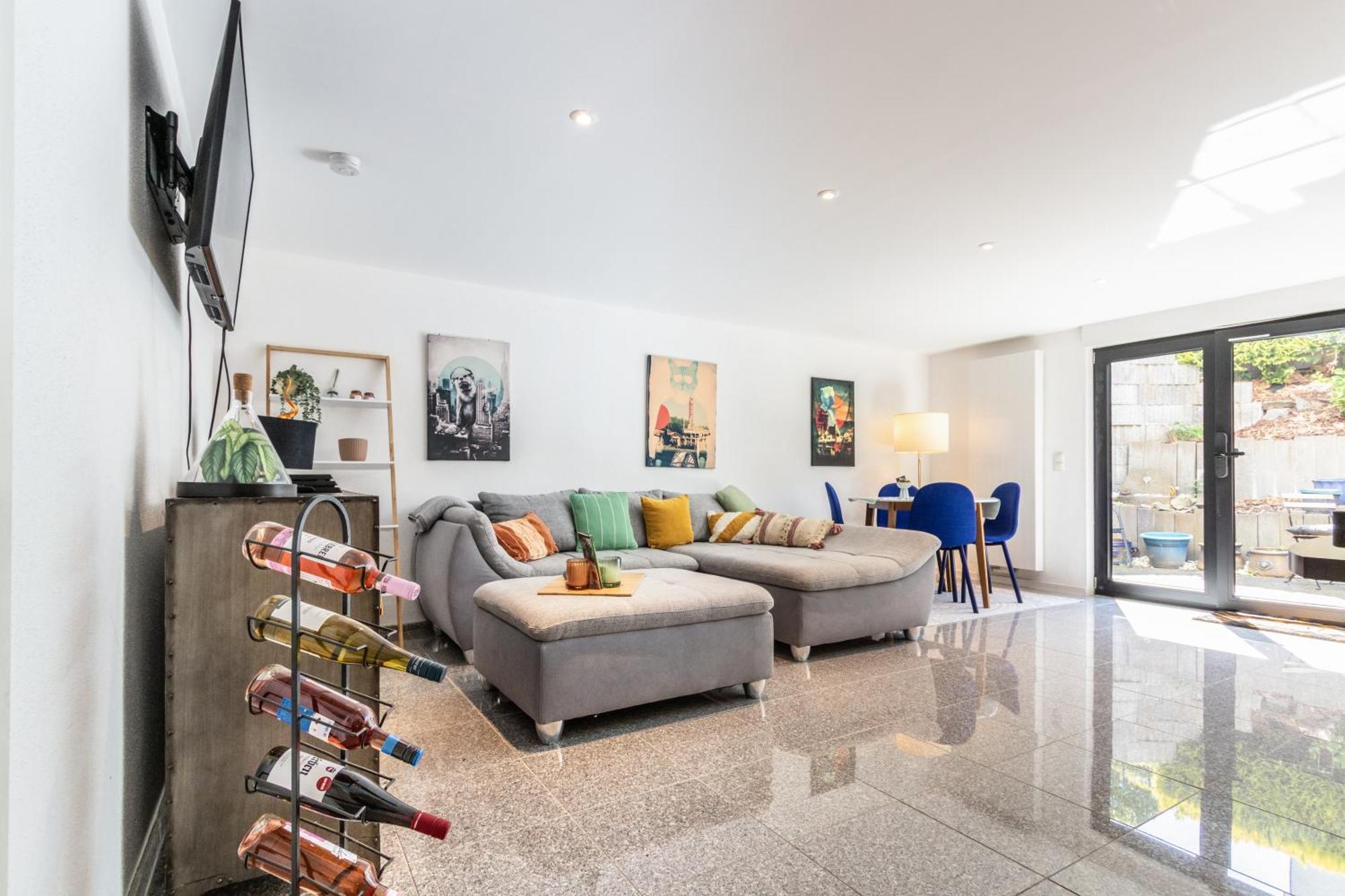 Eifelbergversteck Grosse Und Moderne Einliegerwohnung In มาเยิน ภายนอก รูปภาพ
