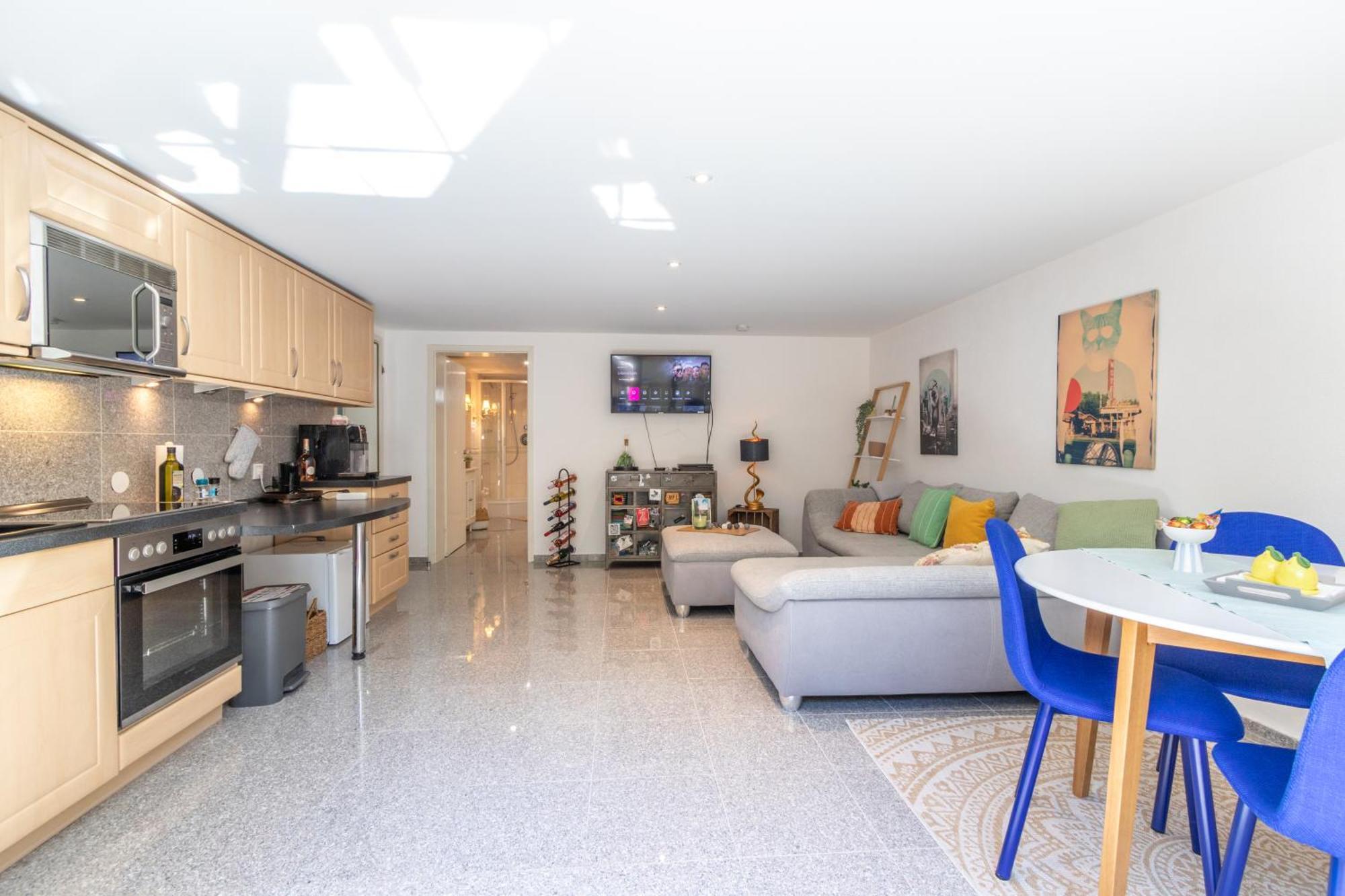Eifelbergversteck Grosse Und Moderne Einliegerwohnung In มาเยิน ภายนอก รูปภาพ